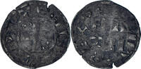 France Denier Parisis Coin, Philip II, Paris, Silver -