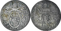 ITALIAN STATES Scudo Coin, PAPAL STATES, Pius VI, Rome -