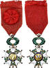 France Medal Légion d'Honneur, Troisième République, Officier, Very -