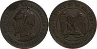 France 10 Centimes Napoleon III, Sedan, Satirique, Bronze -