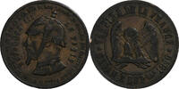 France 10 Centimes Napoléon III, Sedan, Satirique, Bronze -
