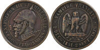 France Module de 5 Centimes Napoleon III, Paris, Satirique, Bronze -