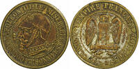 France Module de 5 Centimes Napoleon III, Paris, Satirique, Bronze -