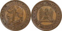 France 5 Centimes Napoleon III, Paris, Satirique, Bronze -