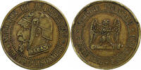 France 5 Centimes Napoleon III, Paris, Satirique, Bronze -