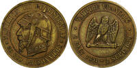 France 5 Centimes Napoleon III, Paris, Satirique, Bronze -