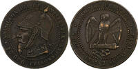 France 5 Centimes Napoleon III, Paris, Satirique, Bronze -