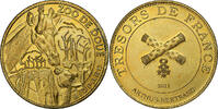 France Token Doué - le zoo, Copper-nickel Aluminium, Arthus Bertrand -