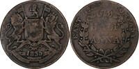 British India 1/2 Anna INDIA-BRITISH, Copper, KM:447.1 -