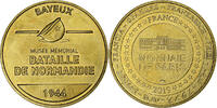 France betaalpenning 14/ Mémorial de Bayeux - 1944, Copper-nickel Aluminium -