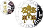 Vatican Medaille La Creazione Dell'Uomo, Copper Plated Silver -