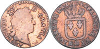 France Sol Coin, Louis XV, Strasbourg, Copper, KM:545.4 -