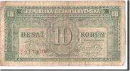 Czechoslovakia 10 Korun Banknote, Undated, KM:60a -