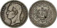 Venezuela Gram 5, Bolivar Silver, KM:22 -