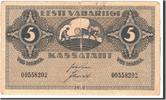 Estonia 5 Marka Banknote, Undated, KM:45a -