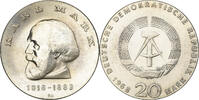Democratic Republic of Germany 20 Mark Silver, KM:21 -