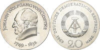 Democratic Republic of Germany 20 Mark Silver, KM:25 -