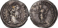 Denarius Coin, Septimius Severus, Rome, Silver, RIC:278a -