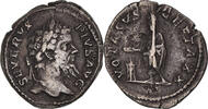 Denarius Coin, Septimius Severus, Rome, Silver, RIC:308 -