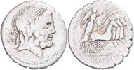 Denarius Serratus Coin, Antonia, Rome, Silver -