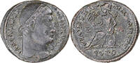 Fraction Æ Coin, Constantine I, Constantinople, Bronze -