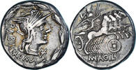 Denarius Coin, Acilia, Rome, Silver -