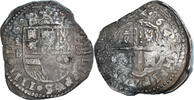 Mexico 8 Reales Spanish Colony, Philip IV, Madrid, COB, Silver -