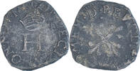 ITALIAN STATES Liard au H couronné Coin, Delfino Tizzone -