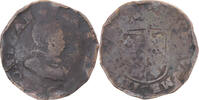 Belgium Liard Coin, François d'Alençon, Bruges, Copper -