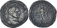 Follis Coin, Galerius, Ticinum, Bronze, RIC:32b -