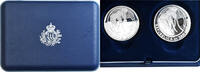 San Marino 5 Euro and 10 Euro Coupe du Monde en Allemagne - 2006, Set -