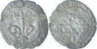 France Niquet Coin, Charles VIII, Dijon, Billon -