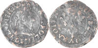 France Double Tournois Coin, Henri III, Lyon, Copper, CGKL:66 -