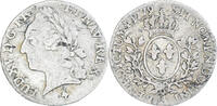 France 1/20 Écu à la vieille tête Coin, Louis XV, Paris -