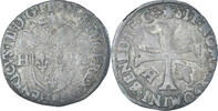 France Douzain aux deux H Coin, Henri III, Toulouse, 2nd type -