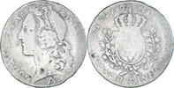 France 1/2 Écu au bandeau Coin, Louis XV, Lille, Silver -