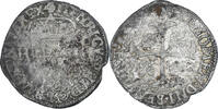 France Douzain aux deux H Coin, Henri IV, Saint Lô -