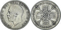 Great Britain Florin, Two Shillings 1928 Coin, George V, Silver S+ 108.36 元  ＋  41.42 元 运费