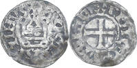 France Denier Tournois Coin, Philip II, Saint-Martin de Tours -
