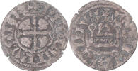 France Denier Coin, Philip II, Saint-Martin de Tours -