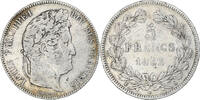 France 5 Francs Louis-Philippe, Paris, Silver, KM:749.1 -