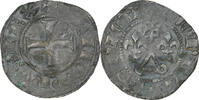 France Double Tournois Philippe IV le Bel, Billon -