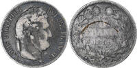 France 5 Francs Louis-Philippe, Lyon, Silver, Gadoury:678 -