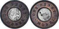 Great Britain One Penny Model ND (1844) Victoria, Bronze SS 2,083.43 元  ＋  41.42 元 运费