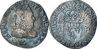 France Teston Henri III, Bordeaux, 1st Type, Silver -