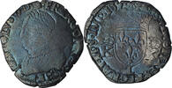 France Teston au deux K couronnés Charles IX, Bayonne -
