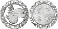 United States 5 Cents Coin, Santee tribes.BE, Cupronickel -