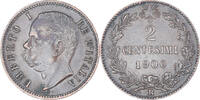 Italy 2 Centesimi Coin, Umberto I, Rome, Copper, KM:30 -