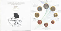 Slovenia 1 Cent to 2 Euro euro set, BU -