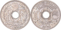France 10 Centimes Coin, Lindauer, Paris, Copper-nickel -